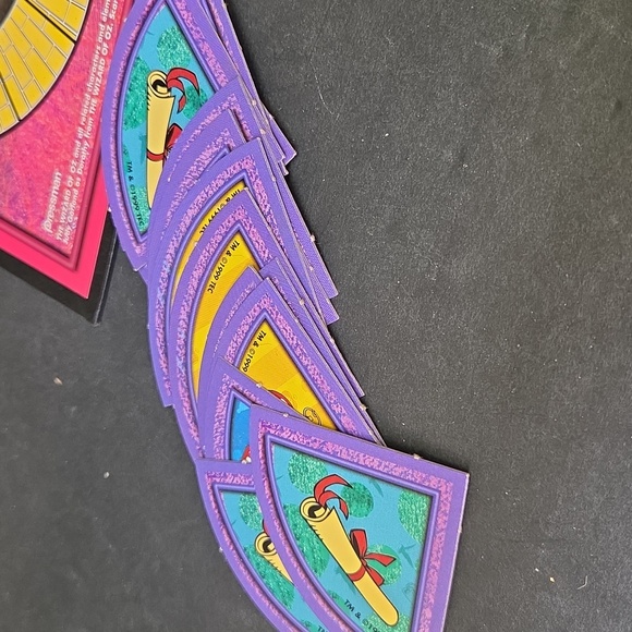 The Wizard of Oz Yellow Brick Road Board Game Pressman Vintage 1999, Vhs, Book, - Picture 6 of 16